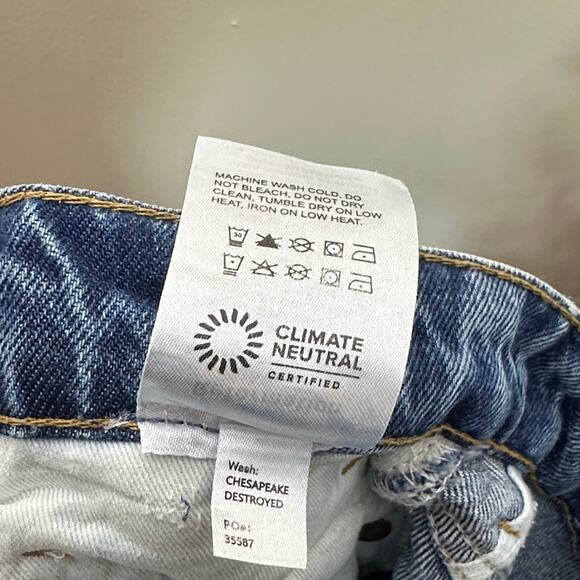 REFORMATION Selena High Rise Relaxed Jeans Sz 26 {A33} - Picture 7 of 7